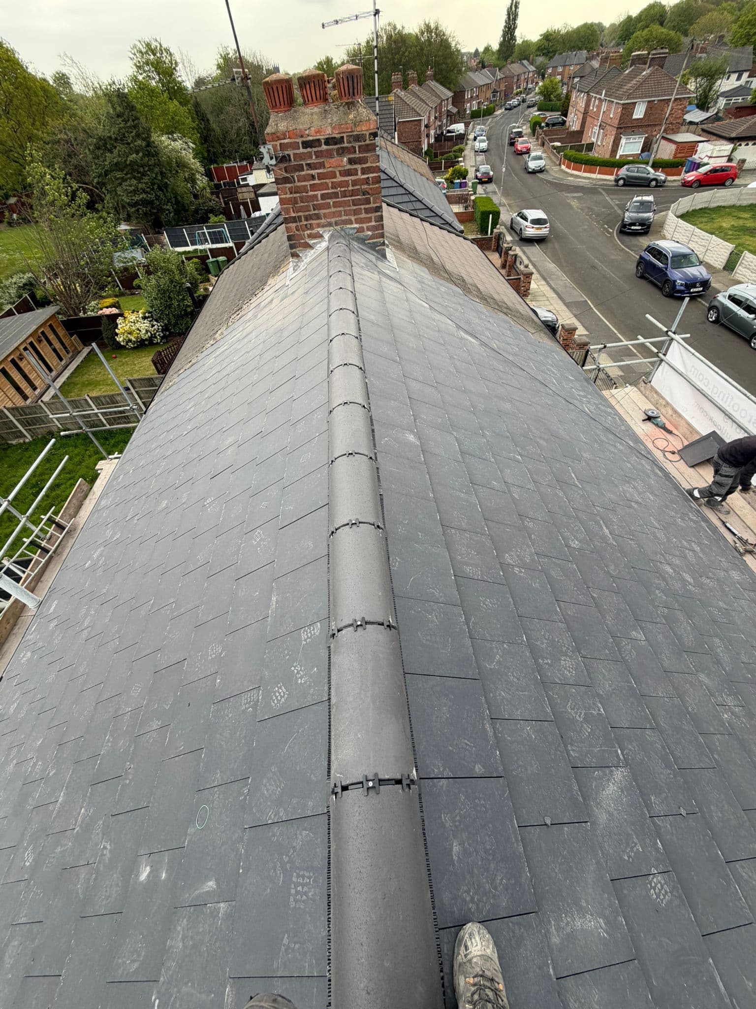 Roofing work in Chester