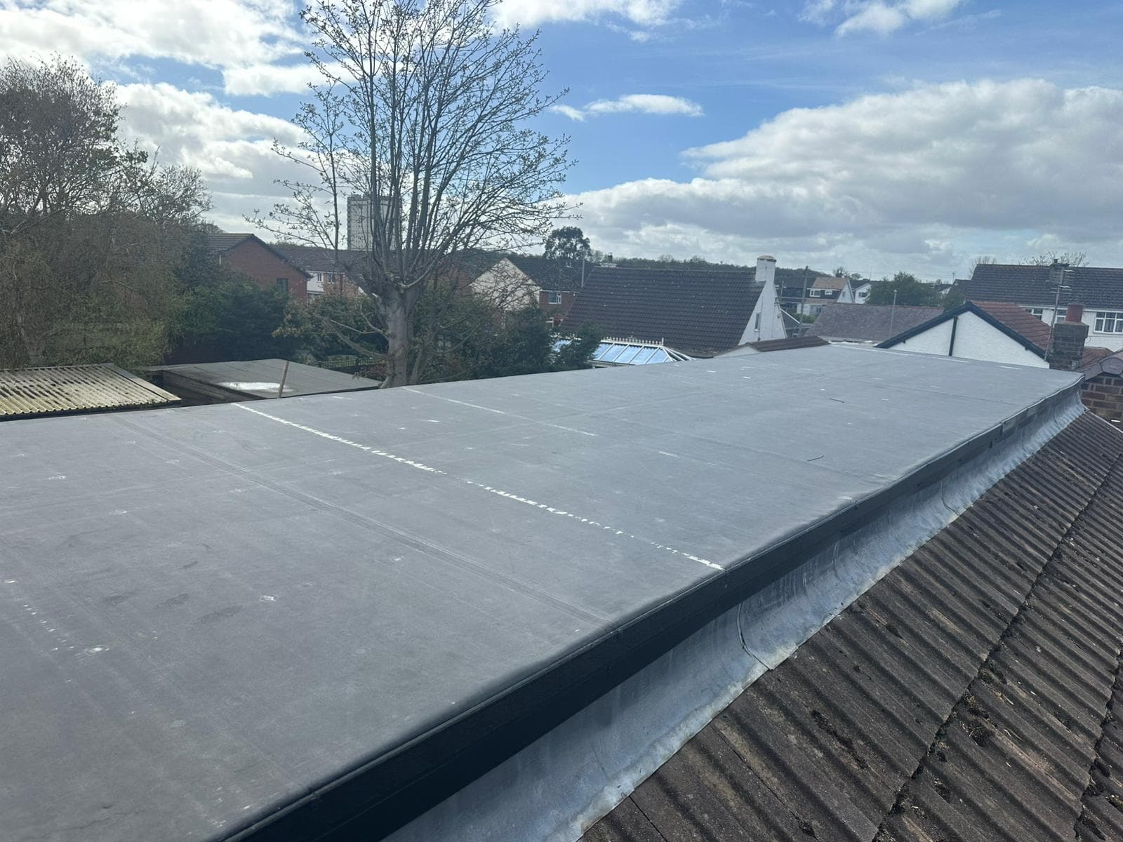 Andura coating restoration, coastal bungalow in Rhyl, completed