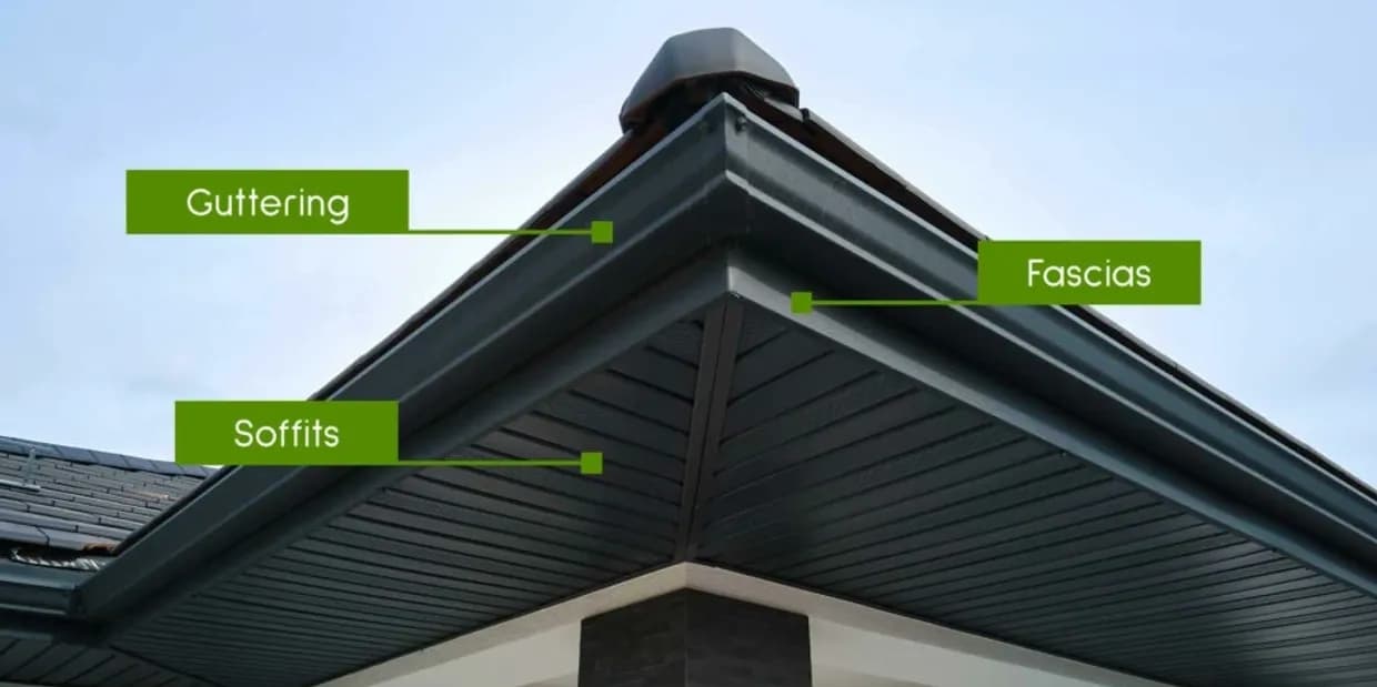 Full UPVC guttering replacement, Heswall, completed