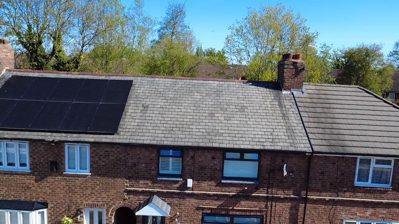 Moss treatment and soft-wash, Wallasey, completed